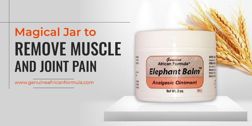 Magical Jar to Remove Muscle and Joint Pain