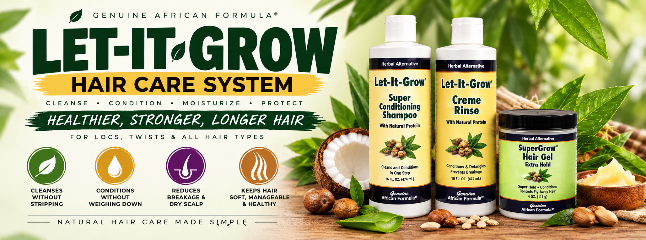 Let-It-Grow Routine for Thicker, Healthier Natural Hair and Locs