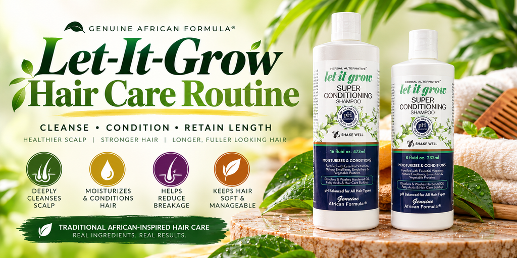 Let-It-Grow Routine for Thicker, Healthier Natural Hair and Locs