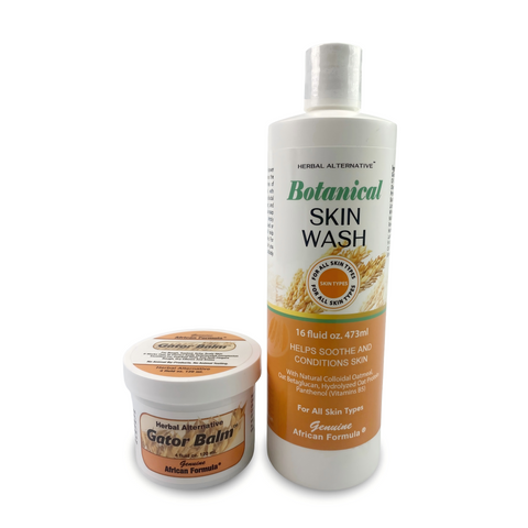 Botanical Skin Wash 16oz/ Gator Balm 4oz
