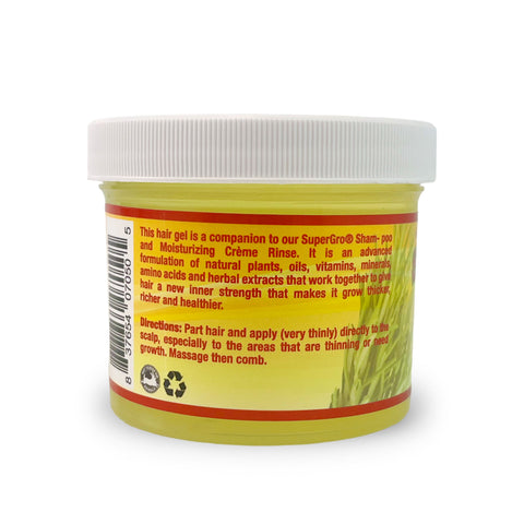 SuperGro Hair Gel Regular Hold 4oz