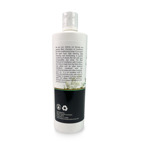Black Shampoo & Conditioner with Honey 16oz