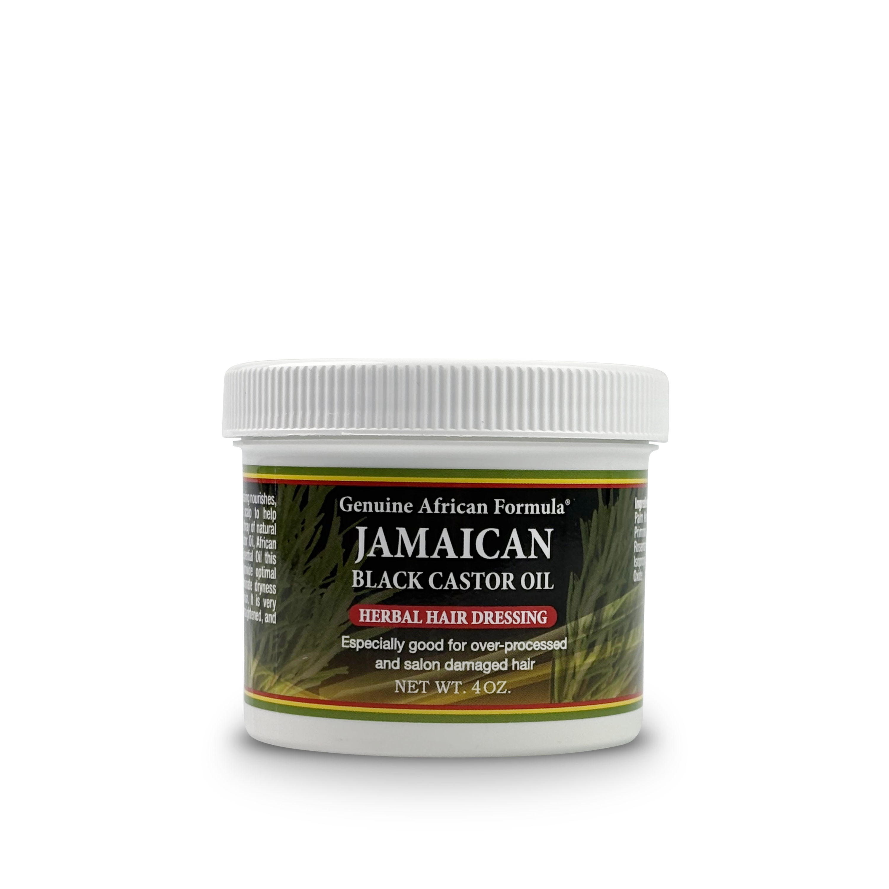 Jamaican Black Castor Oil Herbal Hair Dressing 4oz– Genuineafricanformula