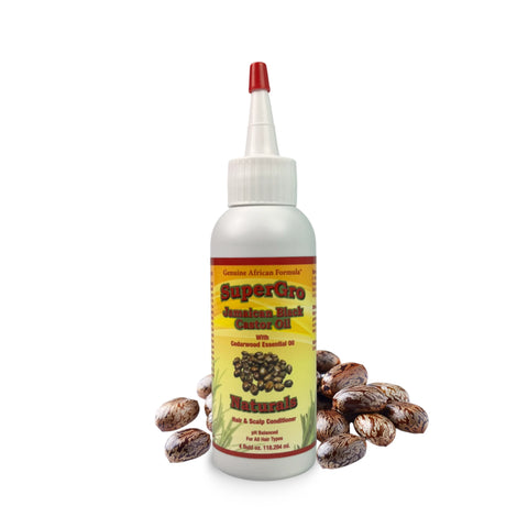 SuperGro Jamaican Black Castor Oil 4 oz
