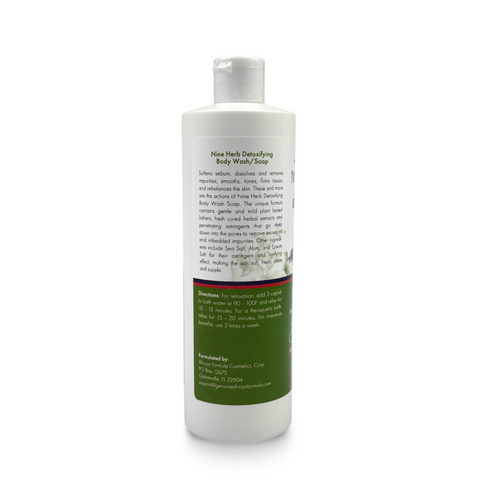 Nine Herbs Detoxifying Body Wash 16oz