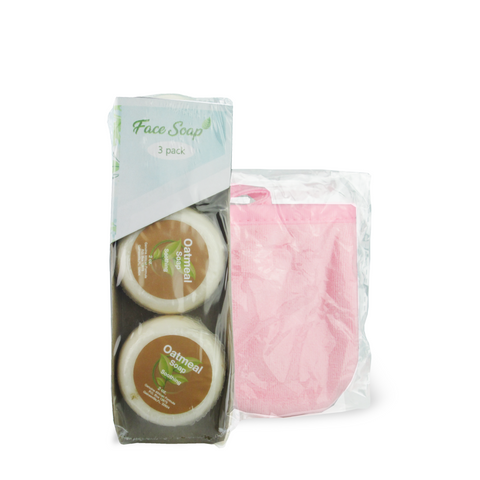 Oatmeal Soap 2oz (3 Pieces) with face cloth Regular price $5.99