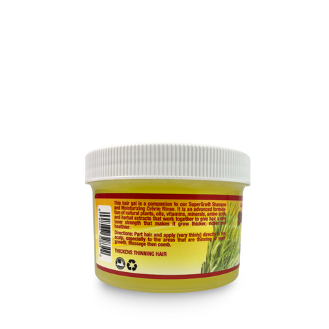 SuperGrow Hair Gel Extra Hold 8oz