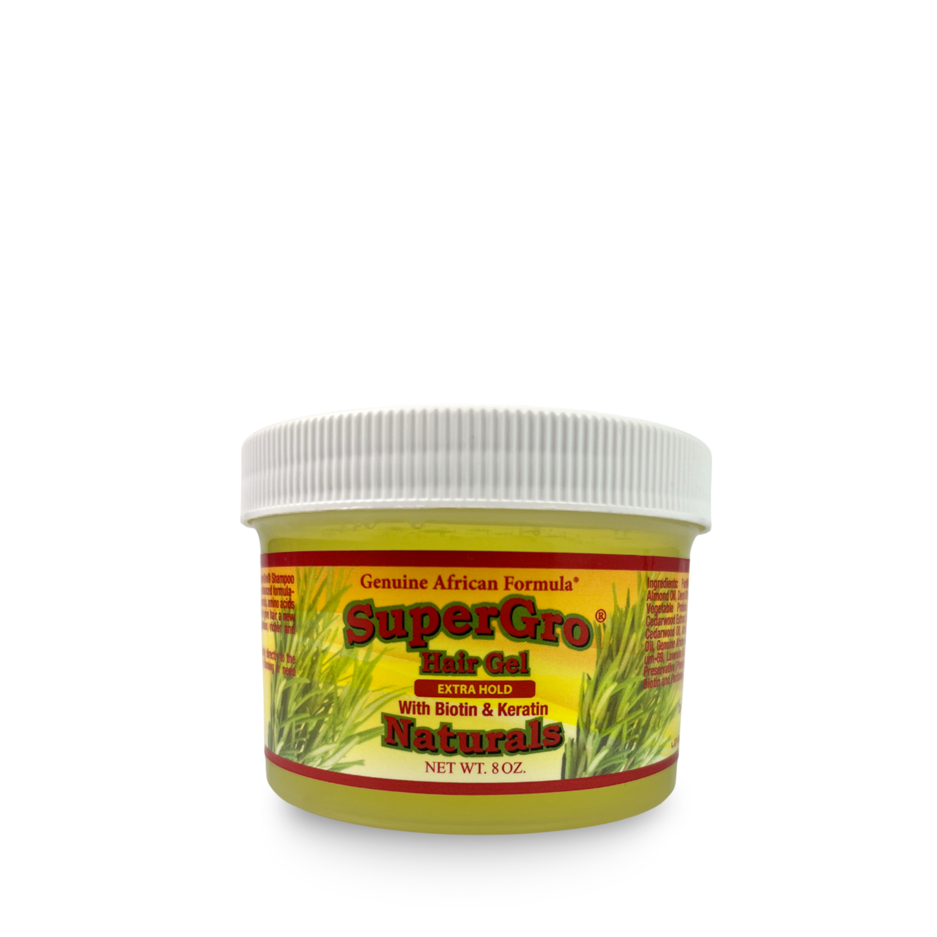 SuperGrow Hair Gel Extra Hold 8oz– Genuineafricanformula