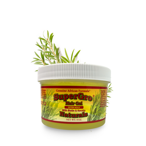 SuperGrow Hair Gel Extra Hold 8oz