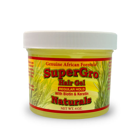 SuperGro Hair Gel Regular Hold 4oz